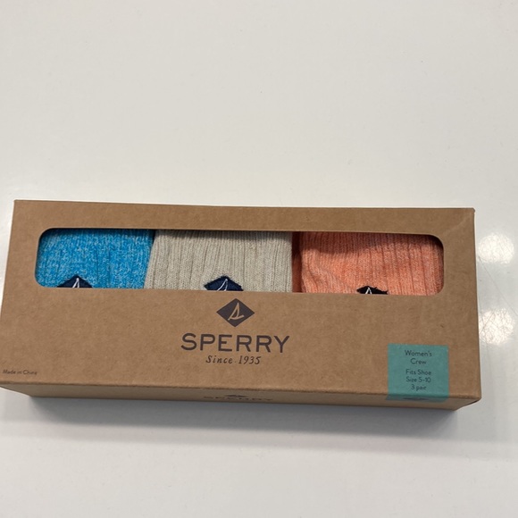 Sperry Other - NWT Sperry Boot socks 3 pack